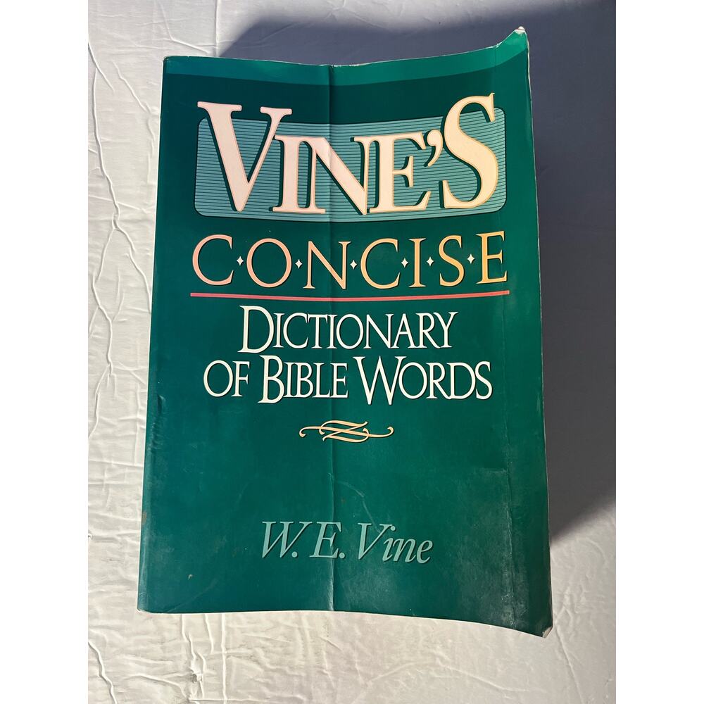 Vine's Concise Dictionary Of Bible Words Book - Nelson's Concise‎ Series